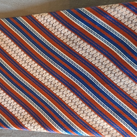 LOT OF 2 VIZONI Uomo Silk Neck Tie - Picture 2 of 6